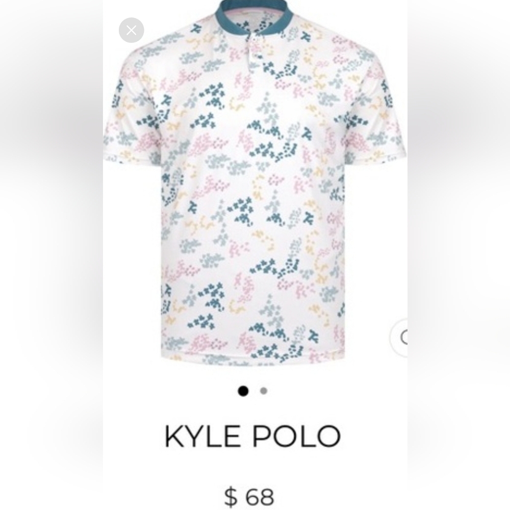 Swannies Kyle Polo 2XL PERFECT SHAPE VINTAGE WHITE
